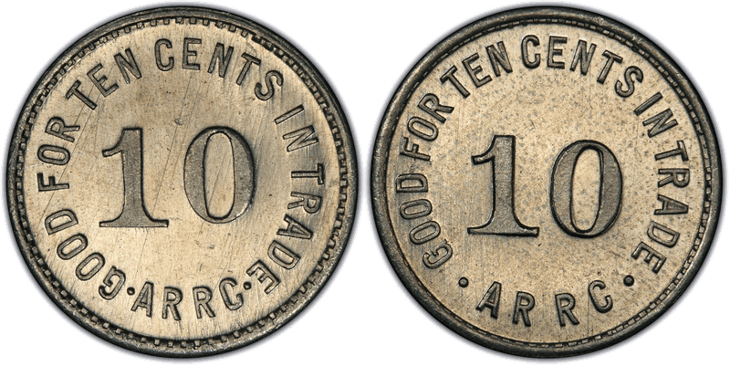 1935 Alaska RRC Bingle Dime