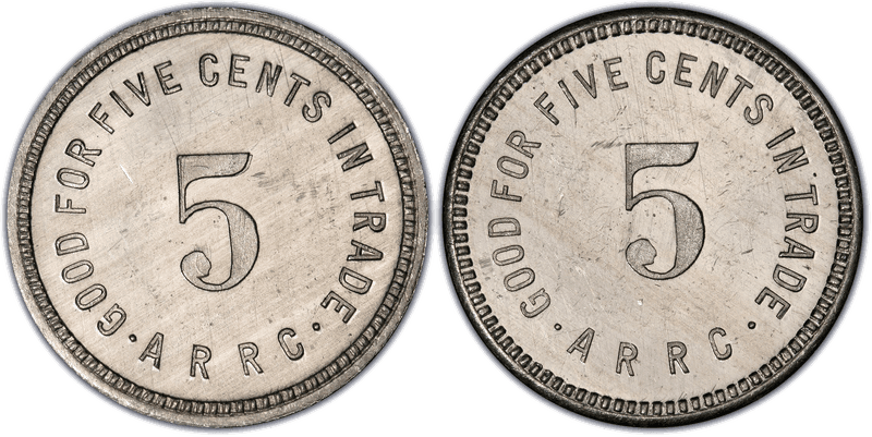 1935 Alaska RRC Bingle Nickel