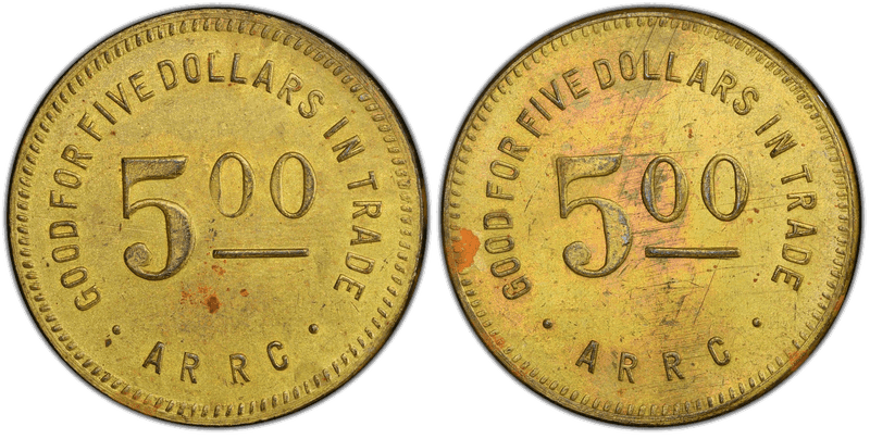 1935 Alaska RRC Bingle Gold Half Eagle