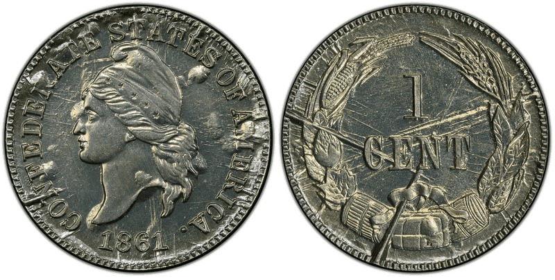 1961 Bashlow Restrike, Copper-Nickel-Zinc Cent