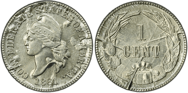 1961 Bashlow Restrike, Nickel Cent