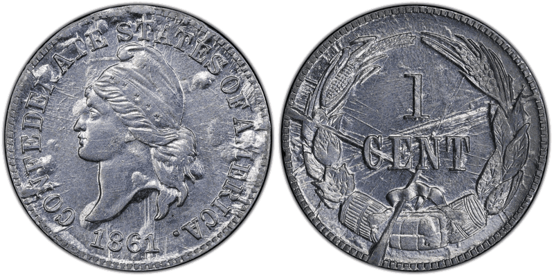 1961 Bashlow Restrike, Lead Cent