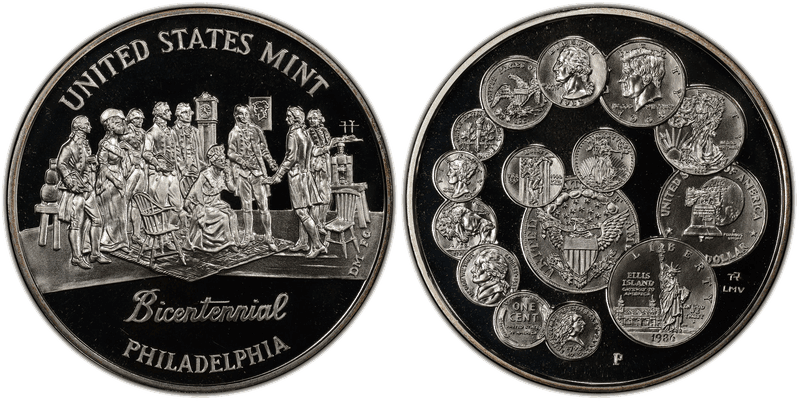 (1993)-P Silver Medal U.S. Mint Bicentennial