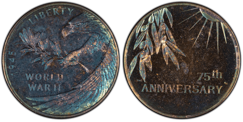 (2020) Medal End of World War II 75th Anniv.