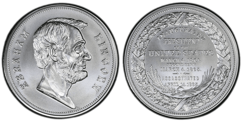 (2023) Presidential Silver Medal - Abraham Lincoln