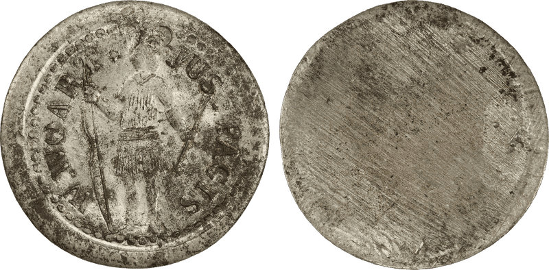 (c.1805) White Metal Token Rulau Mass-90, William Woart