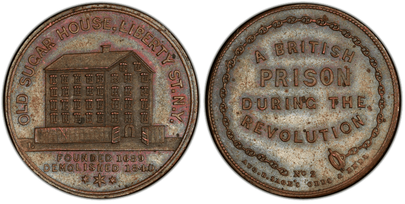 (c.1860) Token Sage's Historical No. 2 Copper Old Sugar House
