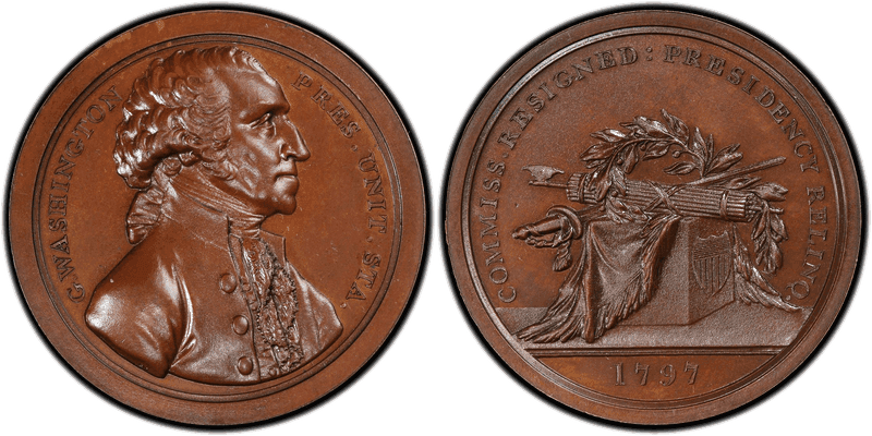(ca. 1859) Bronze Medal GW-59 - Sansom - First Reissue