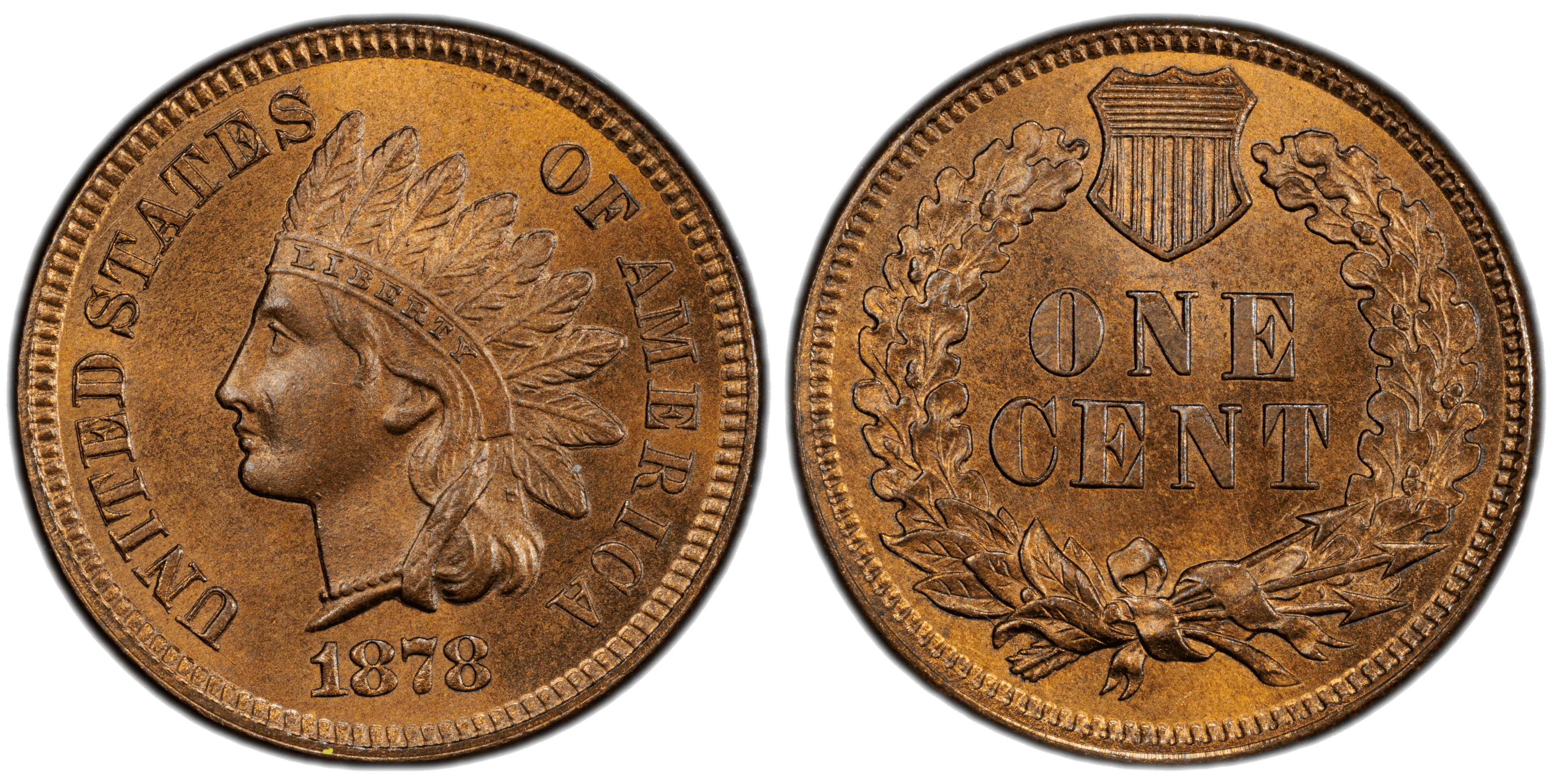 1878 Indian Head Cent