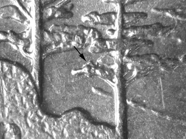 2005 Doubled Die Reverse WDDR-067