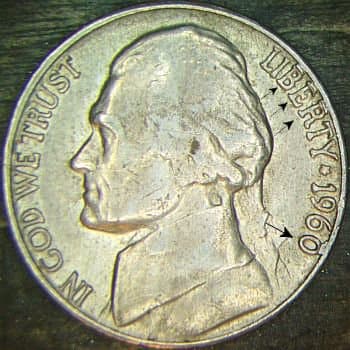 1960-D Jefferson Nickel CU-5c-1960D-12 to 15