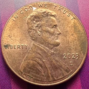 Spiked Head error coin