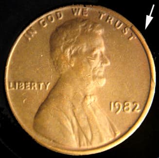 Cud error coin