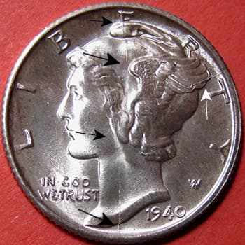 RRDC-10c-1940S-02 Bisecting Rim to Rim Die Crack