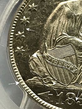 SHD-50c-1854-01 Shattered Die