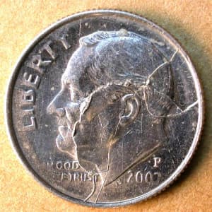 SHD-10c-2007P-07 Shattered Die