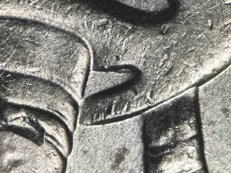 2015 Doubled Die Reverse WDDR-017