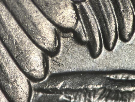 2018 Doubled Die Reverse WDDR-015
