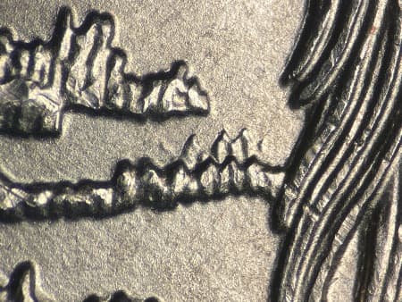 2015 Doubled Die Reverse WDDR-053