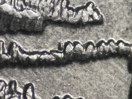 2015 Doubled Die Reverse WDDR-062