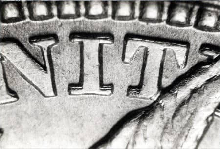 1892 Doubled Die Reverse WDDR-001