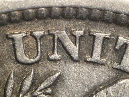 1892 Doubled Die Reverse WDDR-006