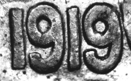1919 Doubled Die Obverse WDDO-001