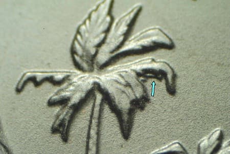 2009 Doubled Die Reverse WDDR-003