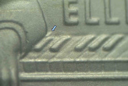 2009 Doubled Die Reverse WDDR-014