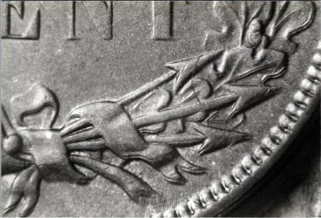 1883 Doubled Die Reverse WDDR-001