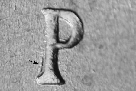 1943 Repunched Mintmark WRPM-028