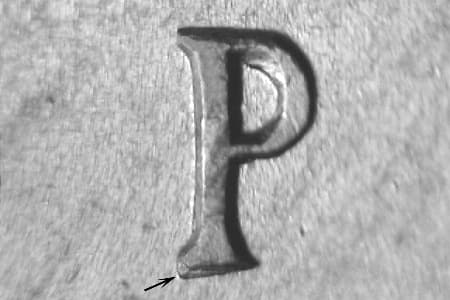 1943 Repunched Mintmark WRPM-031