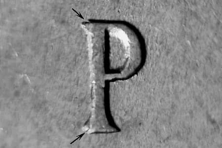 1944 Repunched Mintmark WRPM-008