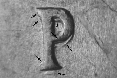 1945 Repunched Mintmark WRPM-001