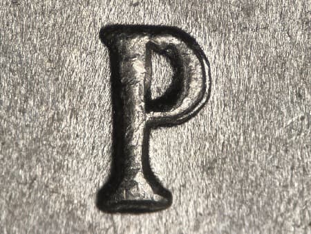 1945 Repunched Mintmark WRPM-005