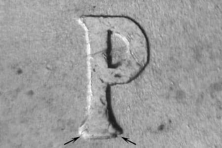 1945 Repunched Mintmark WRPM-041
