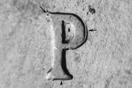 1945 Repunched Mintmark WRPM-042