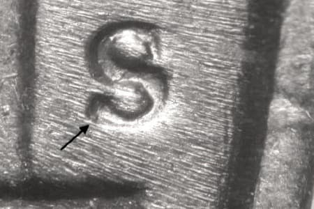 1947-S Repunched Mintmark WRPM-006