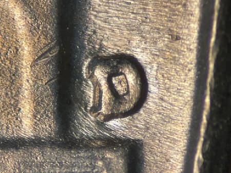 1949-D Repunched Mintmark WRPM-009
