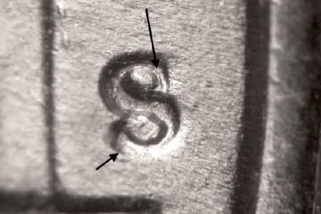 1951-S Repunched Mintmark WRPM-011