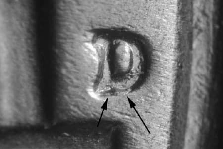 1955-D Repunched Mintmark WRPM-004