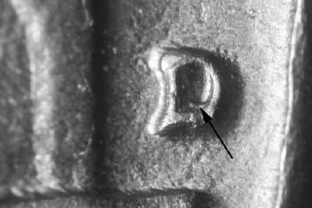 1958-D Repunched Mintmark WRPM-004
