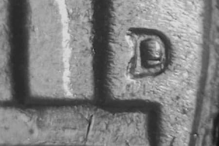 1959-D Repunched Mintmark WRPM-003