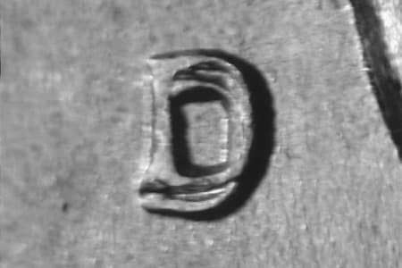 1964-D Repunched Mintmark WRPM-014
