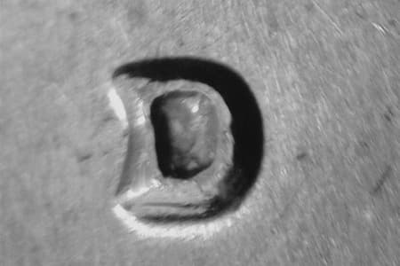 1971-D Repunched Mintmark WRPM-003