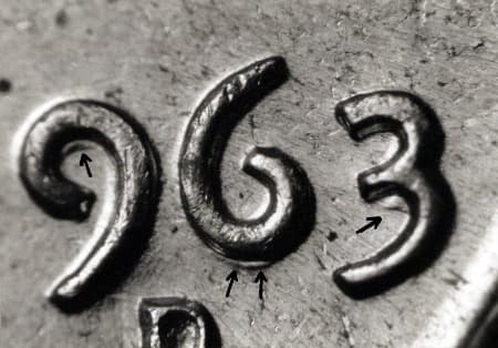 1963-D Doubled Die Obverse WDDO-009