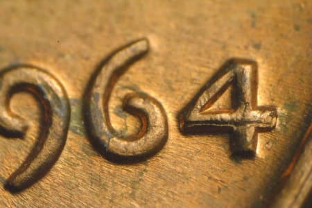 1964 Doubled Die Obverse WDDO-038