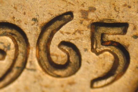 1965 Doubled Die Obverse WDDO-001