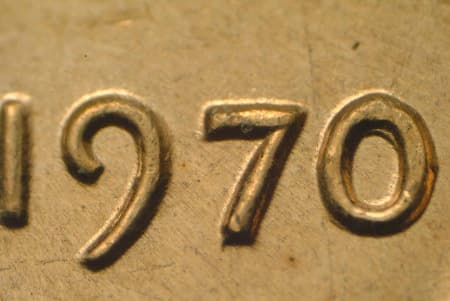 1970 Doubled Die Obverse WDDO-007