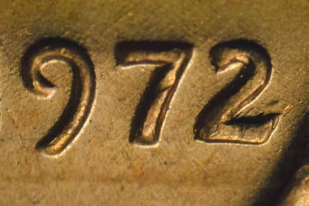 1972 Doubled Die Obverse WDDO-024